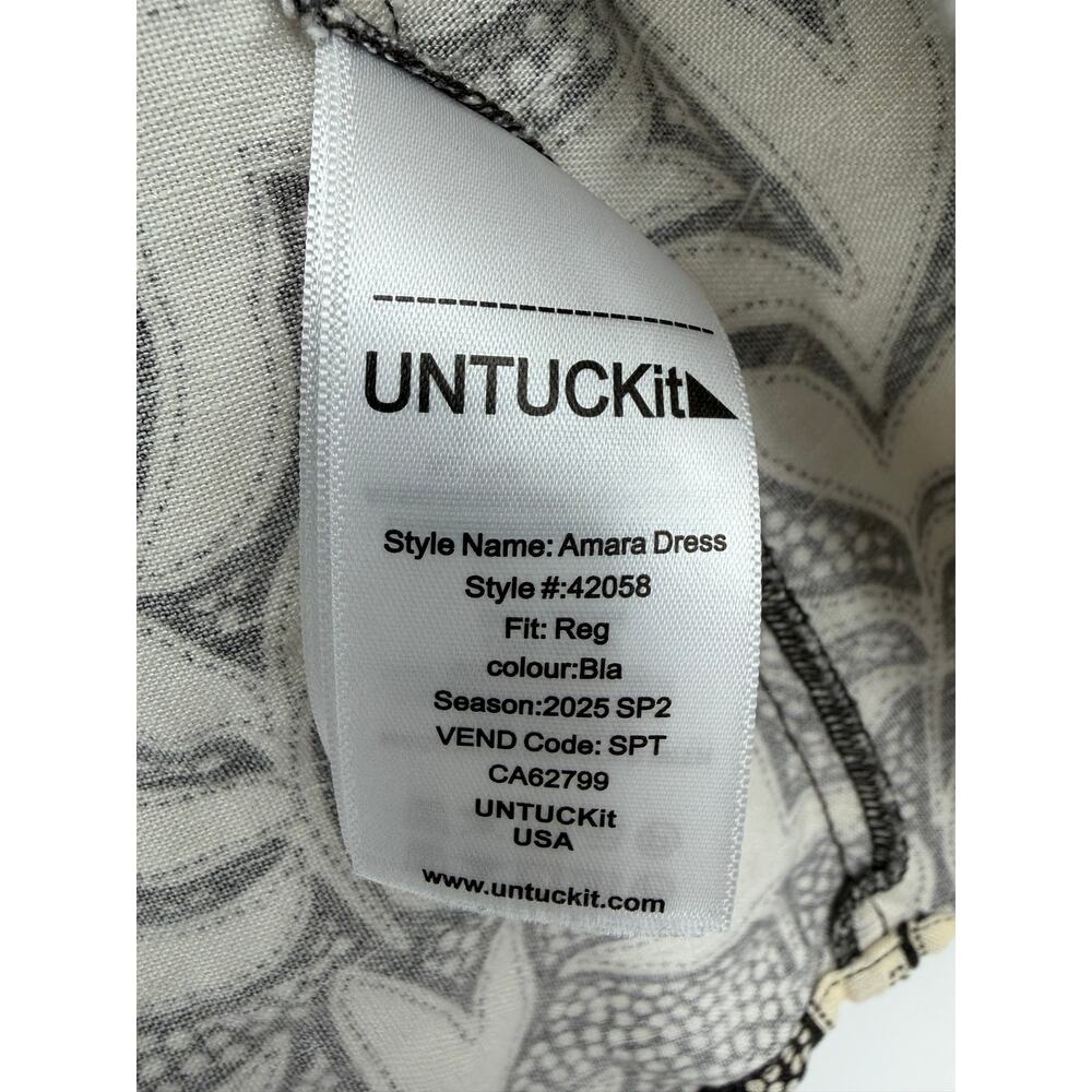 UntuckIT linen blend Amara Dress - Picture 10 of 11